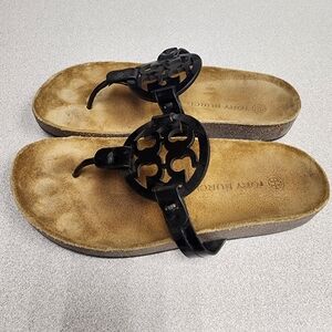 Tort Burch Miller cloud sandal, cork sole